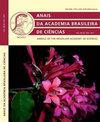 ANAIS DA ACADEMIA BRASILEIRA DE CIENCIAS雜志封面